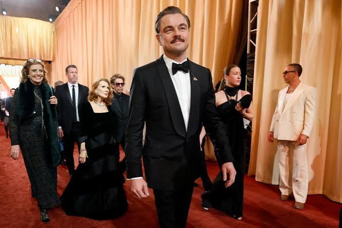 Leonardo Dicaprio at the Academy Awards
